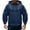 05Navy, variant on Dwelliawo Men Tactical Hoodies Tactical Sweatshirt Quater Zip Up Cargo Pullover Hoodie Autumn Big and Tall Workout Sweatshirts with Pocket Black 5XL