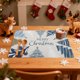 thumbnail image 5 of Decoraciones de Navidad Al Aire Libre 30×45cm Lino de Navidad Alfombras de Mesa de Comedor Alfombras Decoraciones de Vacaciones, 5 of 6