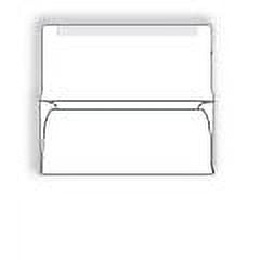 Collection/Remittance Envelope No. 6-3/4, 3-5/8" x 6-1/2", White Sulphite, 24 lb (SFI Certified), Vellum Finish, Two Side Seams Under, Large Flap w Remoistening Seal - Box of 500 Envelopes