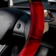 thumbnail image 5 of Cherry 14.5 Inch Printing PVC Leather Car Wheel Cover Steering Wheel Covers Auto Accessories, 5 of 6