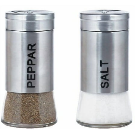 Salt and pepper shakers set Transparent