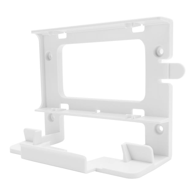 Soporte De Cable De Alimentación Para Enrutador Satelital 2 En 1, ABS, Resistente, Fácil De Instalar, Kit De Soporte De Montaje De Cable De Alimentación Para Enrutador Seguro