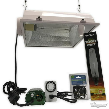 6 in. 1000-Watt Electronic HPS/MH Smart Sun AC Grow Light System Remote Ballast