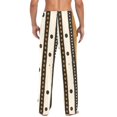 thumbnail image 4 of FORMRS Mens Pajama Pants with Pockets Soft Cotton Sleepwear Lounge Bottoms, Sizes S-2XL, Beige Abstract Dots, 4 of 7