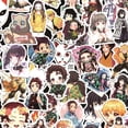 thumbnail image 2 of Pegatinas Demons Slayers Anime, vinilo impermeable, 50 unidades, 2 of 3