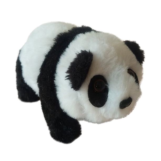 Panda eléctrico inteligente con música, peluche electrónico musical para bebés, niños y niñas.