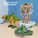 thumbnail image 1 of Paquete Con 3 Rompecabezas De Madera 3D VIMI Dinosaurio Optimus Y Tanque, 1 of 12