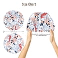 thumbnail image 5 of Pofeuu Sea Horse And Corals Print Silk Bonnet for Sleeping, Satin Hair Bonnets, Soft Elastic Band Silk Sleep Cap, Hair Wrap, 5 of 6