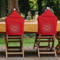 thumbnail image 5 of RKSTN Chairs Cover Christmas Dining Chair Back Cover Detachable And Washable Chair Protection Cover Suitable For Christmas Home Kitchen Restaurant Chair Decoration, 5 of 5