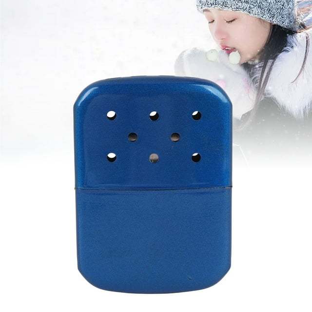 Calentador de Mano Recargable Al Aire Libre, Calentador de Mano Reutilizable de 12 Horas de 12 Horas Fácil de Relleno de Aluminio Duradero Para Acampar