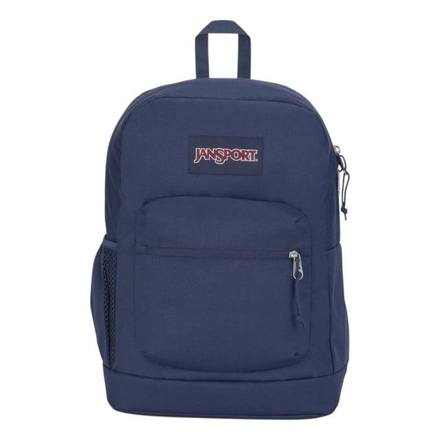 Mochila Jansport Cross Town Plus Azul Casual Backpack Azul Marino