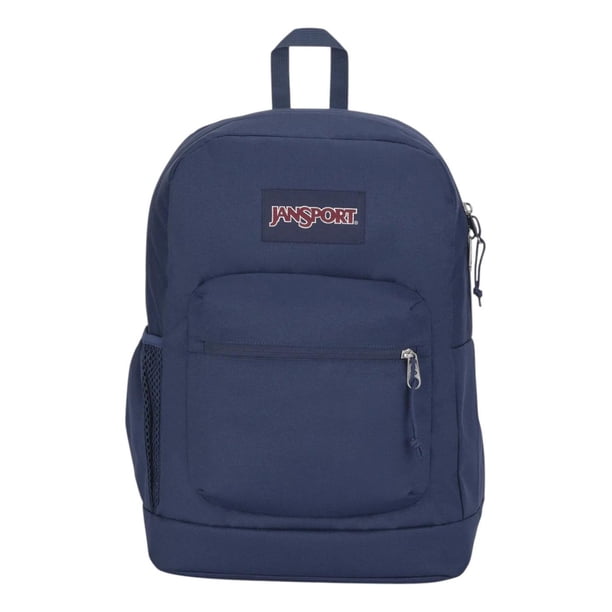 Mochila Jansport Cross Town Plus Azul Casual Backpack Azul Marino
