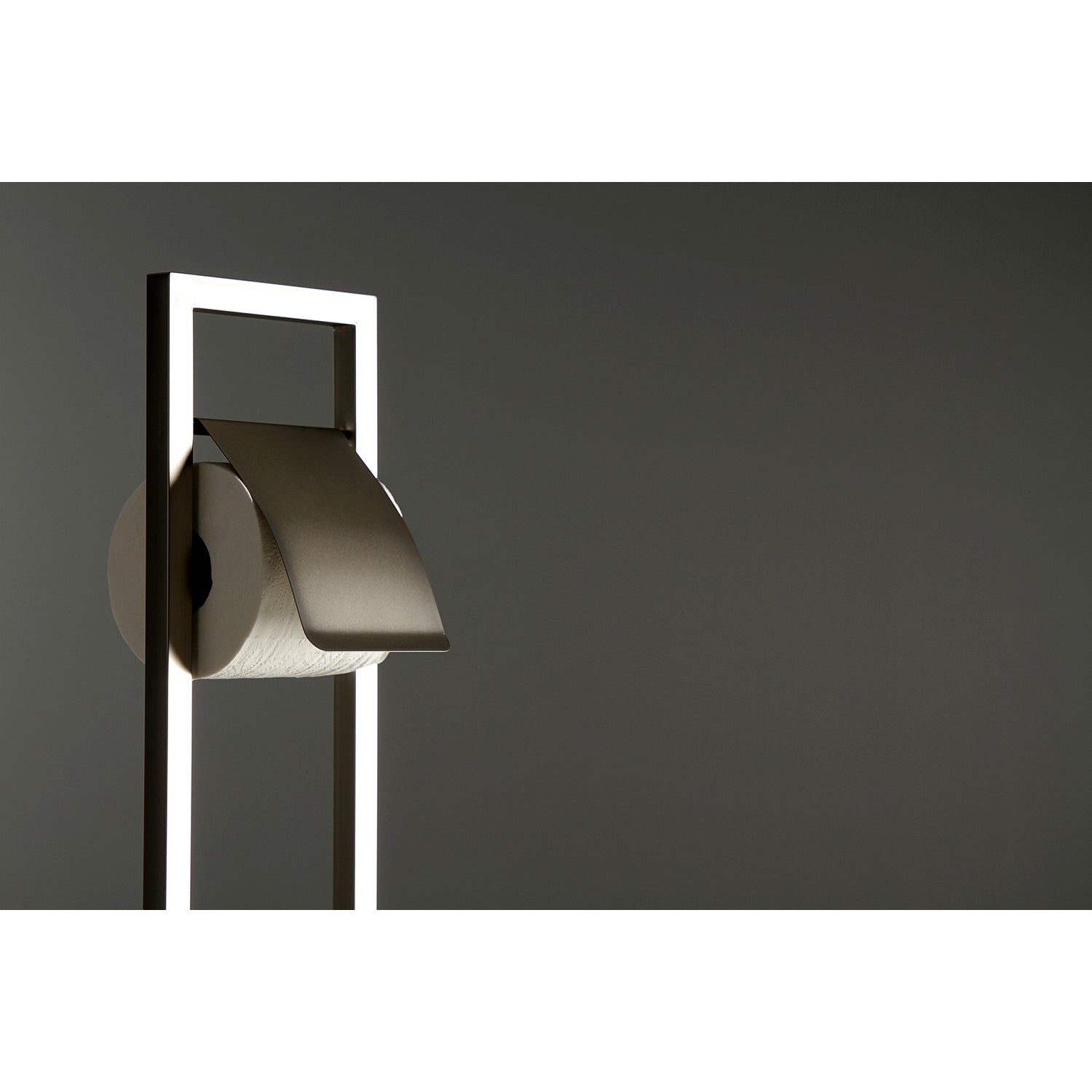 Kingston Brass SCC8341 Pedestal Toilet Paper Holder with Toilet Brush Holder, Polished Chrome