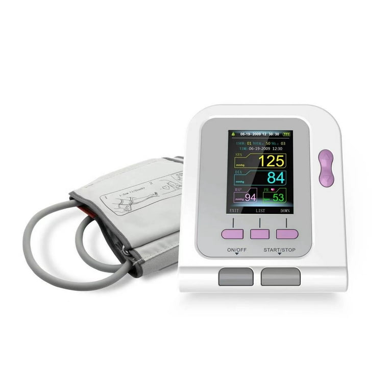 CONTEC Digital Blood Pressure Monitor CONTEC08A+Child cuff+Child Spo2  Probe+adapter