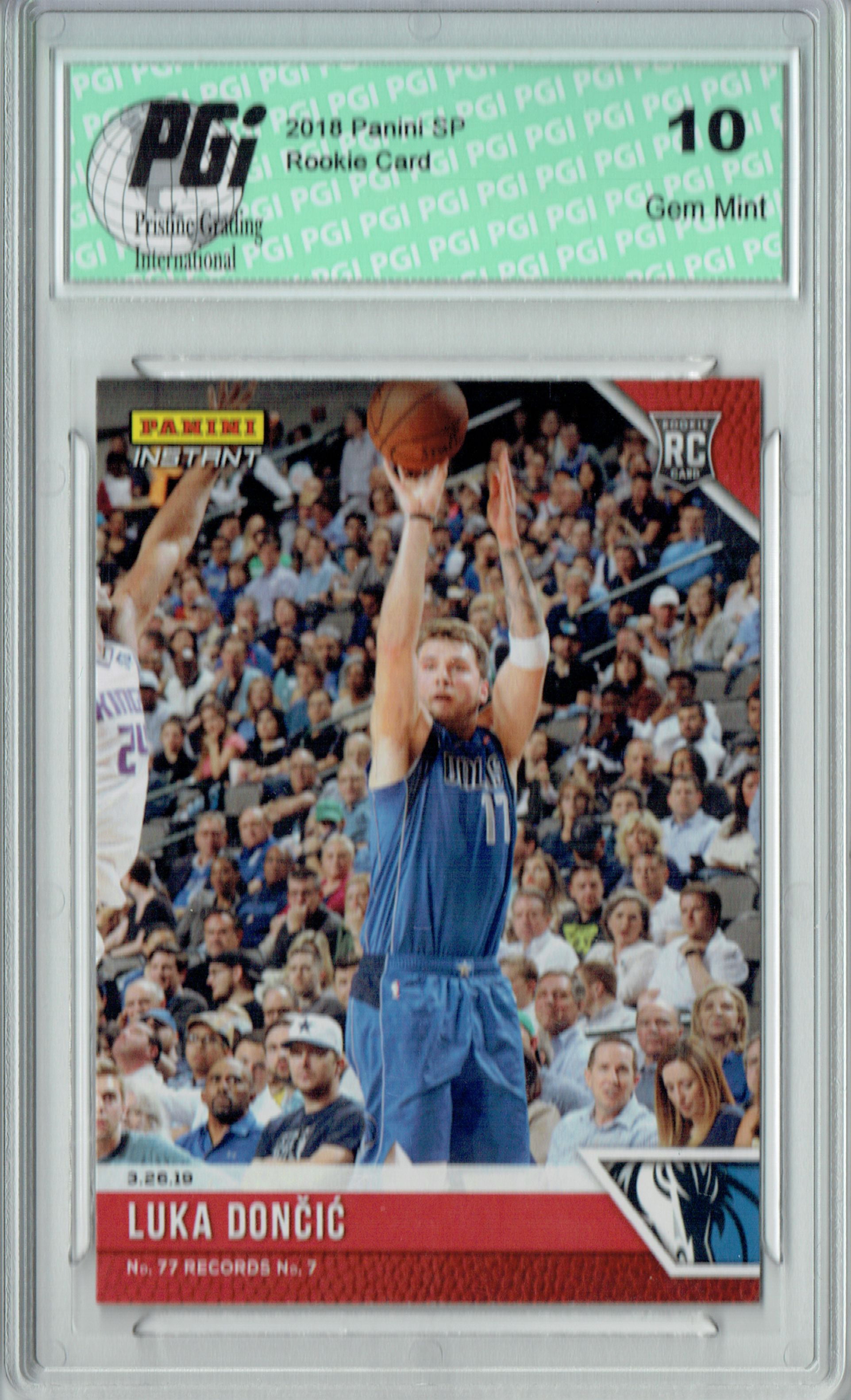 Luka Doncic 2018 Panini Instant #127 Just 199 Cards Made ...