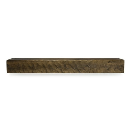 

Rough Hewn 72 in. Dark Chocolate Mantel