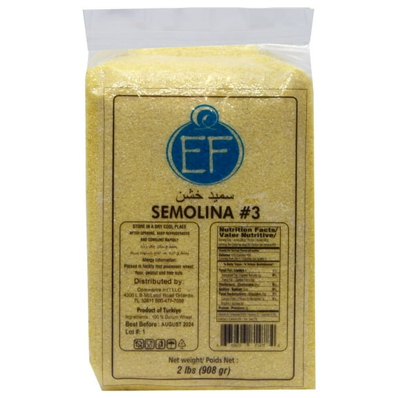 Eastern Feast - Semolina #3, 2 Lbs (908 G)