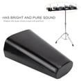 thumbnail image 1 of 6 Inch Metal Cowbell, Sturdy Percussion Musical Handheld Kit Drum Set Cowbell Instrument Accessories with Bright Sound, Always Original Tone Level, Suitable for Performance, 1 of 7