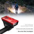 thumbnail image 5 of Bike Front Light USB Rechargeable 4 Mode Bicycle Headlight Flashlight Lamp 500 mAh 55 Lumen Safety Warning lamp, 5 of 5