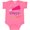 Hot Pink, variant on Inktastic Happy New Year party Boys or Girls Baby Bodysuit