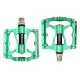 thumbnail image 3 of UPANBIKE Mountain Bike Pedals MTB Pedals Bicycle Flat Pedals Aluminum 9/16" Sealed Bearing Lightweight Platform for Road Mountain BMX MTB Bike, 3 of 7