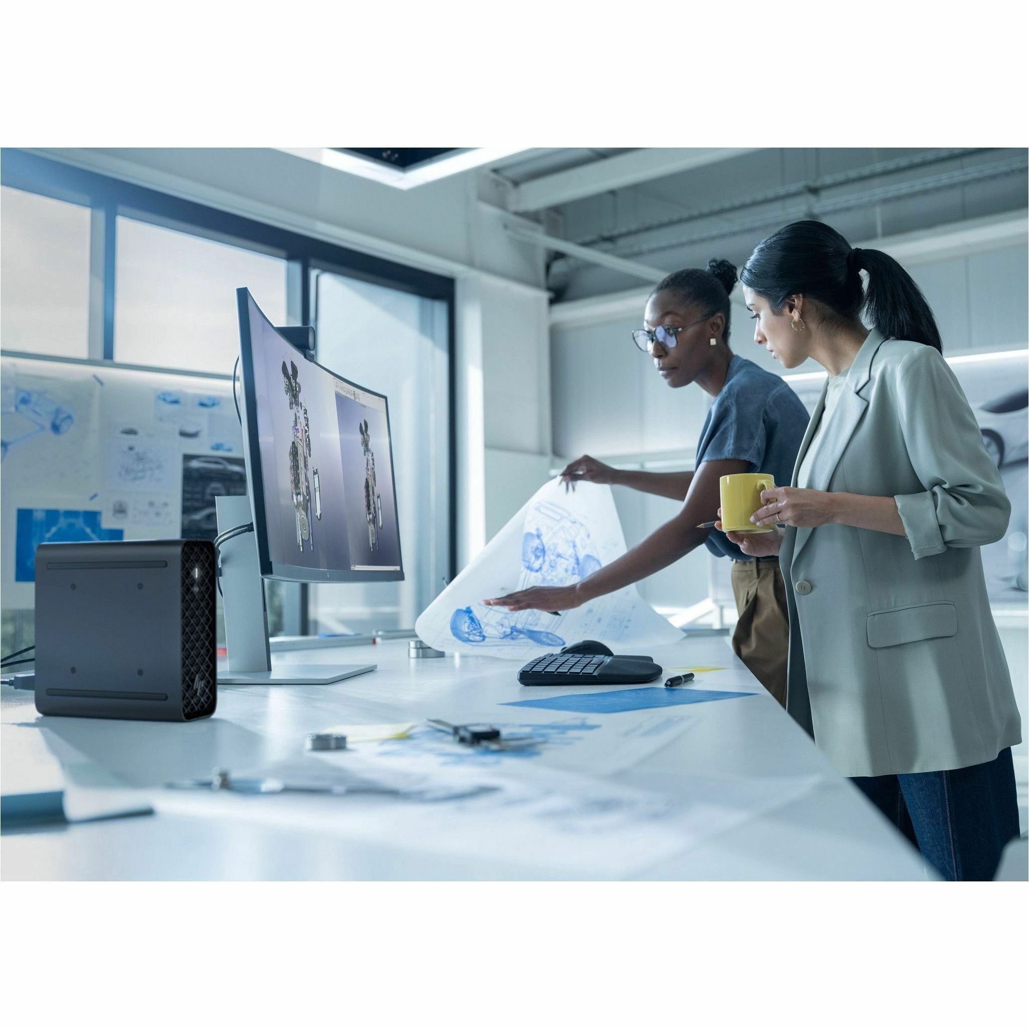 HP Z2 Mini G1i Workstation, 1 x Intel Core Ultra 7 265, 64 GB, 1 TB SSD, Mini PC, Black
