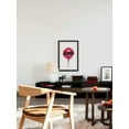 thumbnail image 6 of Marmont Hill "Adorable Lips" Framed Painting Art Print, 24.00" x 1.50", 6 of 6