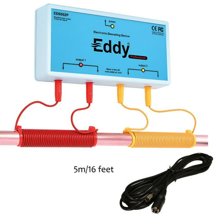 Eddy Electronic Water Descaler - Water Softener Alternative With Power Cable (Choose The Best Water Softener Companies)