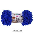 thumbnail image 1 of 5PCS=500g Puffy Finger Loop Chunky Giant Chenille Yarn Crochet Hand Knitting Soft Rope Polyester Blanket No Needle Hook Freeship, 1 of 7