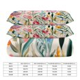 thumbnail image 3 of Watercolor Wildflowers Bedding Sets Twin Duvet Cover 3 Piece Cute Bed Set for Boys Girls Kid, 3 of 6