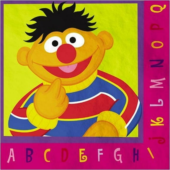 Sesame Street 'P is for Party' Lunch Napkins (16ct)