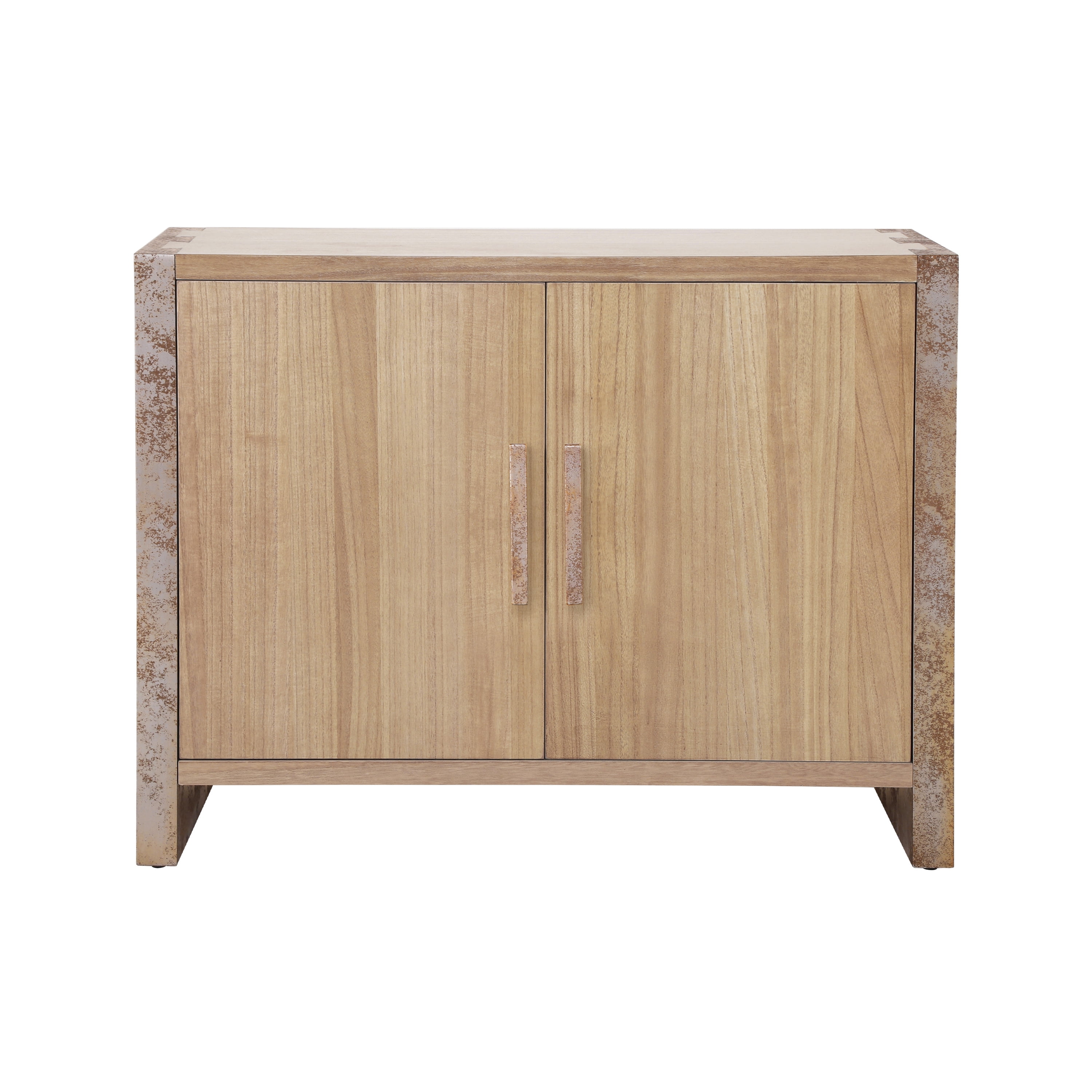 Euroco Coffee Bar Cabinet,Farmhouse Buffet Sideboard with Adjustable Shelf,Wooden Accent Cabinets for Kitchen, Dining Room,Entryway, Natural