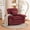 Red, variant on Wansaly Swivel Accent Chair, 23.6" Wide Chenille Armchair with Pillow, Red