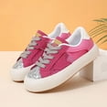 thumbnail image 1 of Zapatos informales a la moda para niños, novedad de Otoño de 2023, zapatos deportivos antideslizantes de fondo suave para niñas y niños, zapatos bajos para tablero, 1 of 5