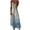 Sky Blue, variant on Summer Dress Saving! VERUGU Womens Dresses Sleeveless Fashion Printing Maxi Dress V-Neck Loose Casual Suspenders Long Dresses Sky Blue L