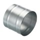 thumbnail image 1 of Conector de conducto, Acoplamiento de conducto metálico Acoplador de ventilación Acoplamiento de tubo de secadora Extensión de conector, 4", 1 of 5