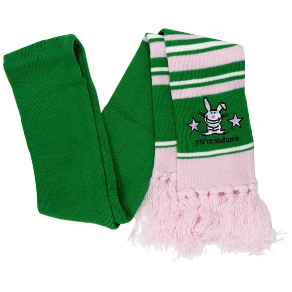 Happy Bunny - You're So Dumb Scarf - OS