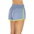thumbnail image 6 of ToBeInStyle Women's Contrast Waistband Athletic Shorts, 6 of 6