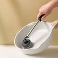 thumbnail image 1 of Cepillo para Ollas con Mango Largo | Cepillo Grande de Plástico con Cabezal Giratorio de 360° | Suave con Los Utensilios de Cocina | Cerdas Rígidas y Duraderas | Fregador Multiusos para Cocina, Baño, 1 of 6