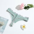 thumbnail image 1 of Tanga de mujer, pantalones en forma de T de algodón transpirable, bragas sexis de algodón con entrepierna en la cadera para mujer, 1 of 5