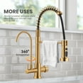 thumbnail image 6 of WOWOW Pull Down Sprayer Kitchen Faucet with Drinking Water Filter, 6 of 7
