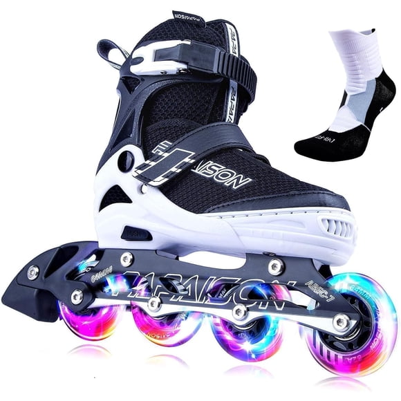 Patines en línea PAPAISON ajustables para niños y adultos