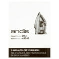 thumbnail image 3 of Andis 63340 STI-1 Mid Size Steam Iron with 2-Way Auto Off, Black, 3 of 4