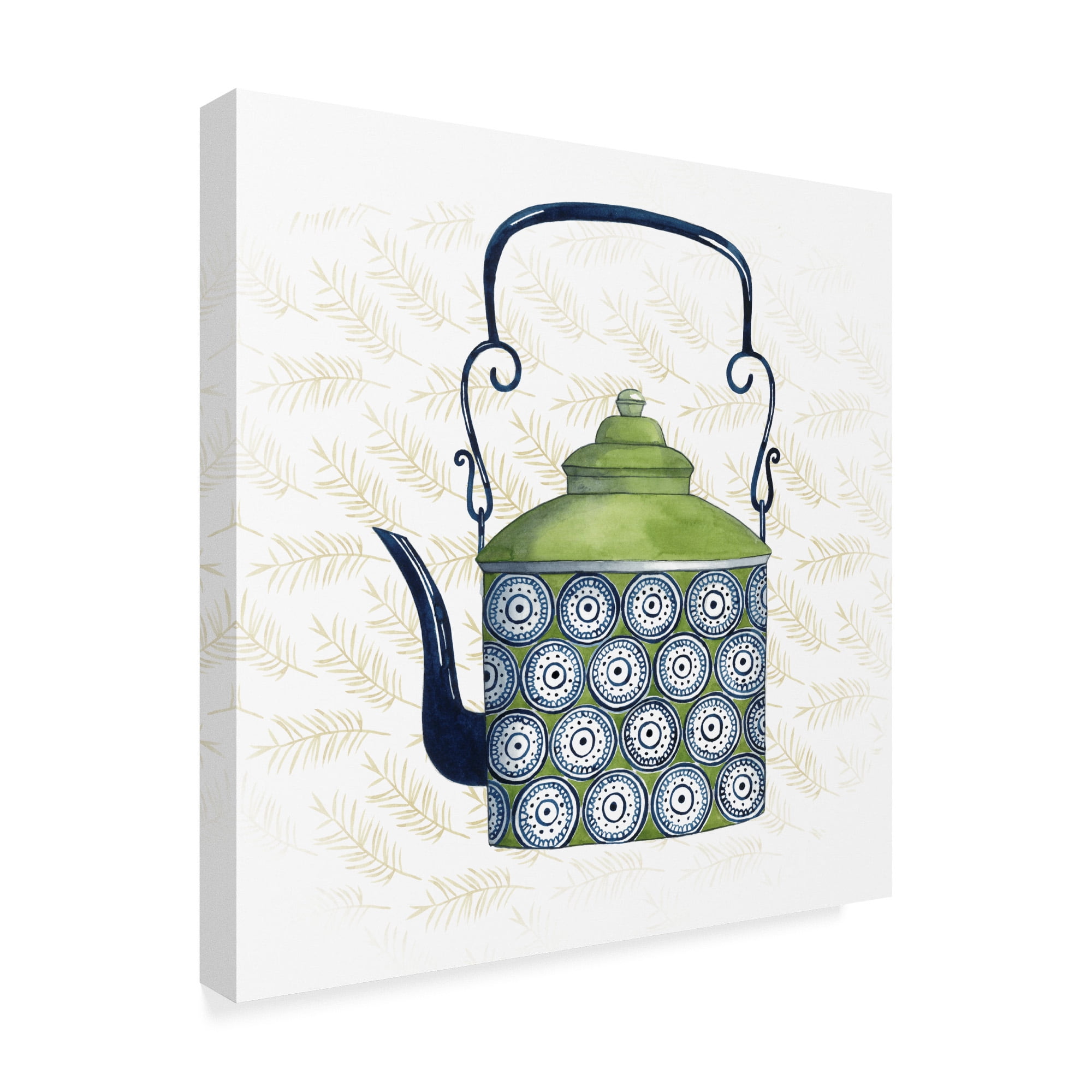 Trademark Fine Art 'Sweet Teapot IV' Canvas Art by Grace Popp