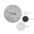 thumbnail image 4 of 594564 Zielle Soft Shag Painterly Modern Rug Gray Area Rug Runner 2'2" x 7'7", 4 of 9