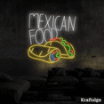 thumbnail image 4 of Craftnamesign Mexican Food Neon Sign, Tacos Burrito LED Sign, Food Decor, 4 of 4