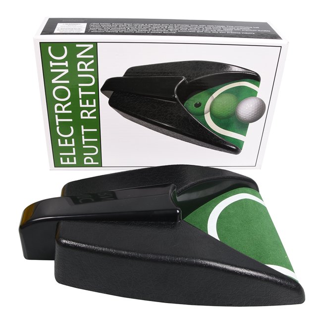 Retour Automatique de Golf Aide à l'Entraînement de Golf Retour Automatique de Putting Noir