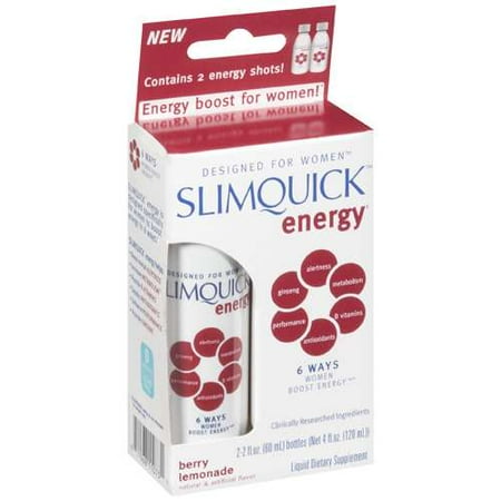 SlimQuick SlimQuick Energy Liquid Dietary Supplement, 2 ea
