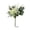 Green, variant on 2 Piece Rustic Style Artificial Flower Bouquet, Retro Pastoral Color Matching Realistic Petal Design for wedding venue layout, photo props, home decoration and party arrangement