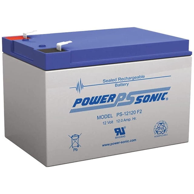 Bateria RESPALDO POWER SONIC PS-12120 F2 12V 12AH AGM gris